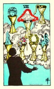 Eight of Cups Tarot card